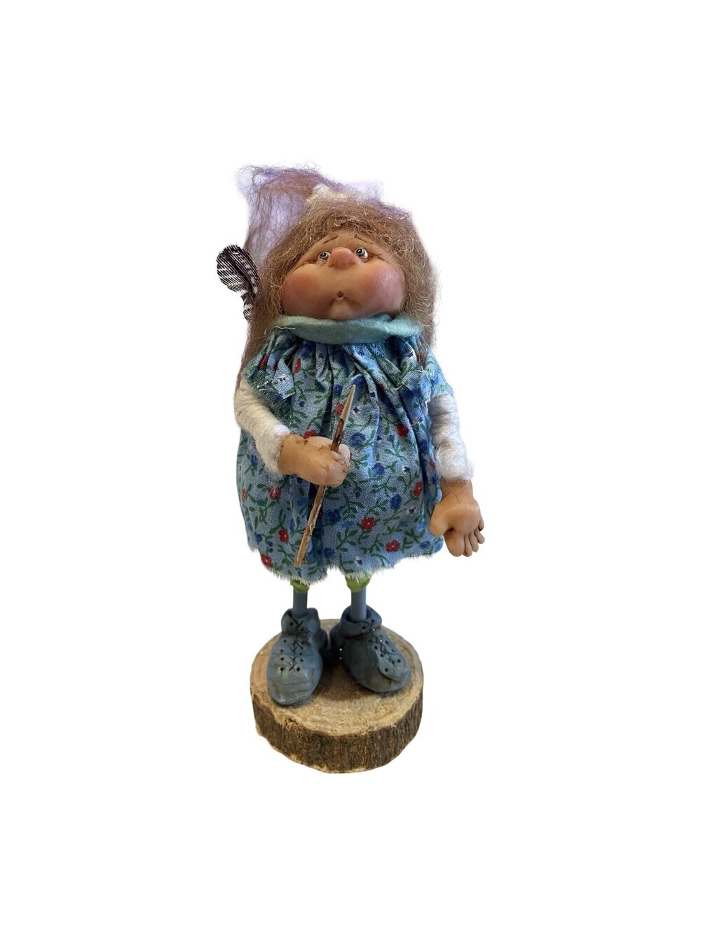 OOAK Miniature  6-inch Polymer Clay Doll